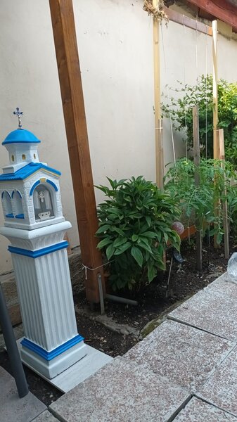 Troita bisericuta, felinar, decoratiuni